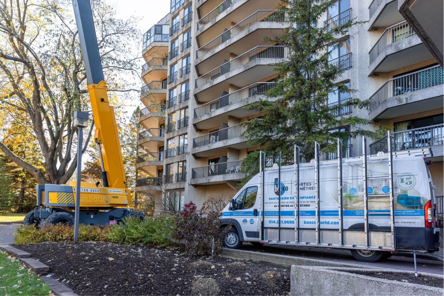 réparation de fenêtres dans les condominiums