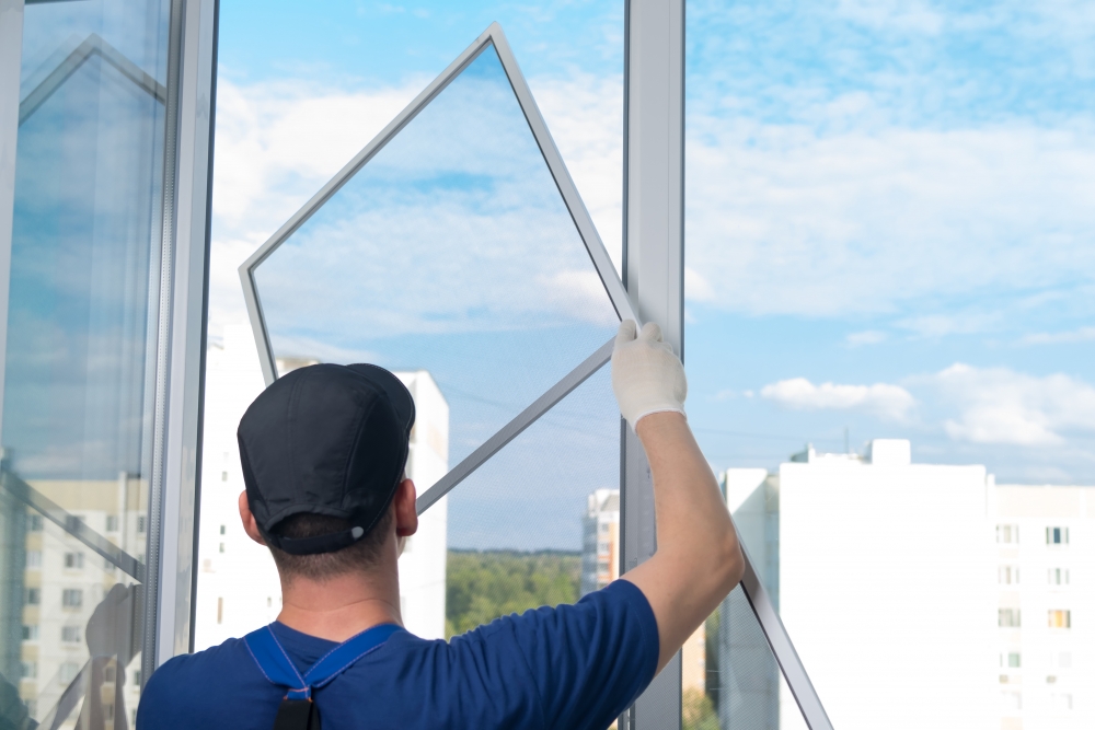 Mosquito nets installation